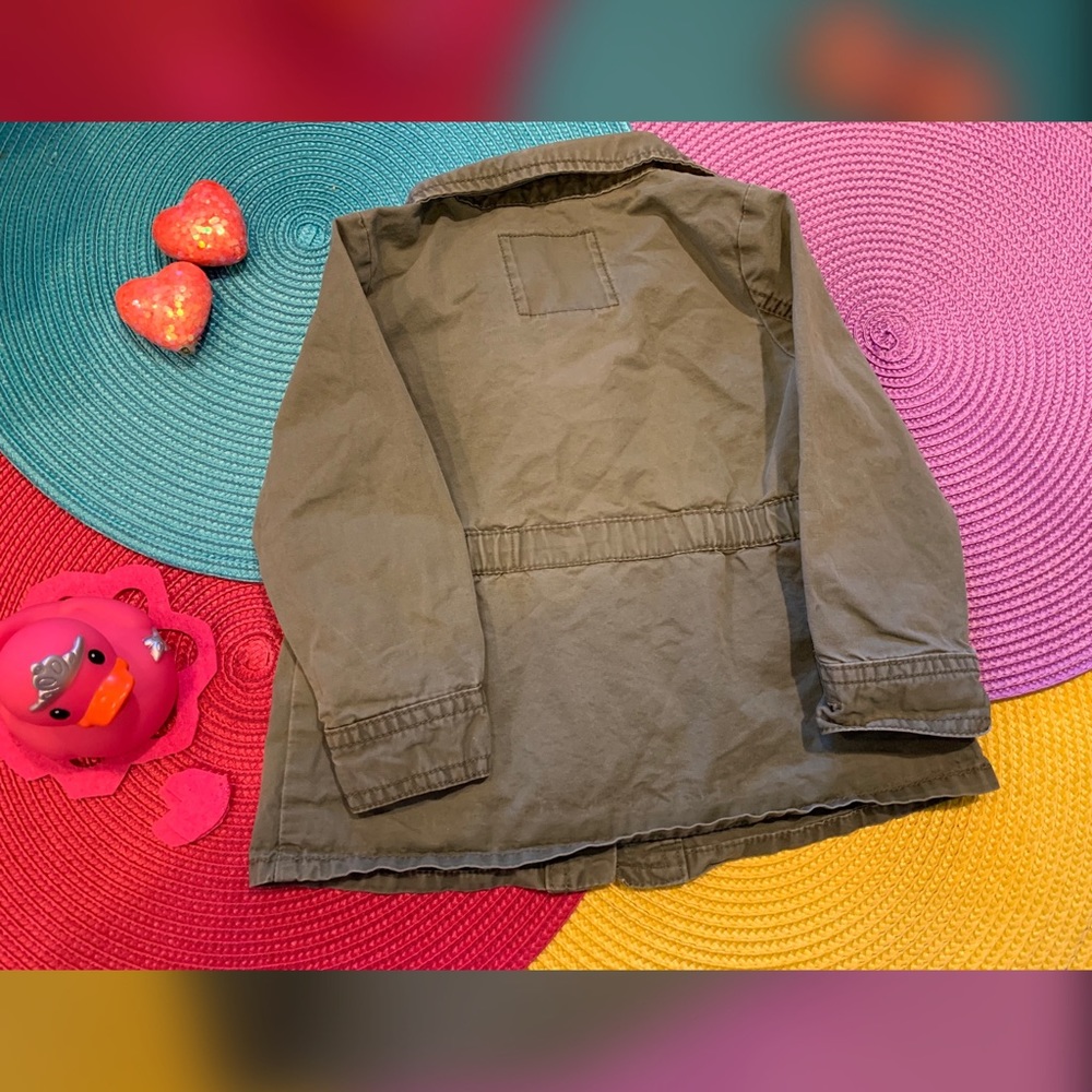 Carter’s Jacket In Olive Green - Picture 3 of 5